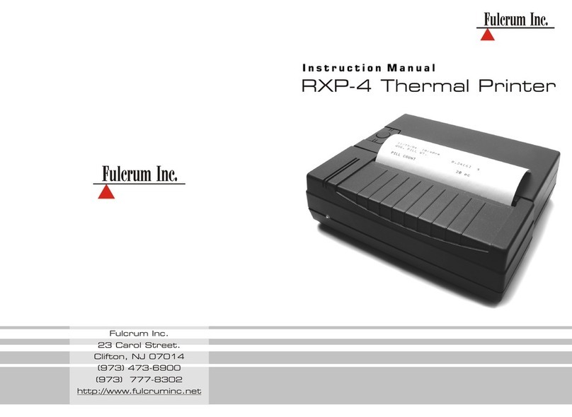 Fulcrum RXP-4 instruction manual