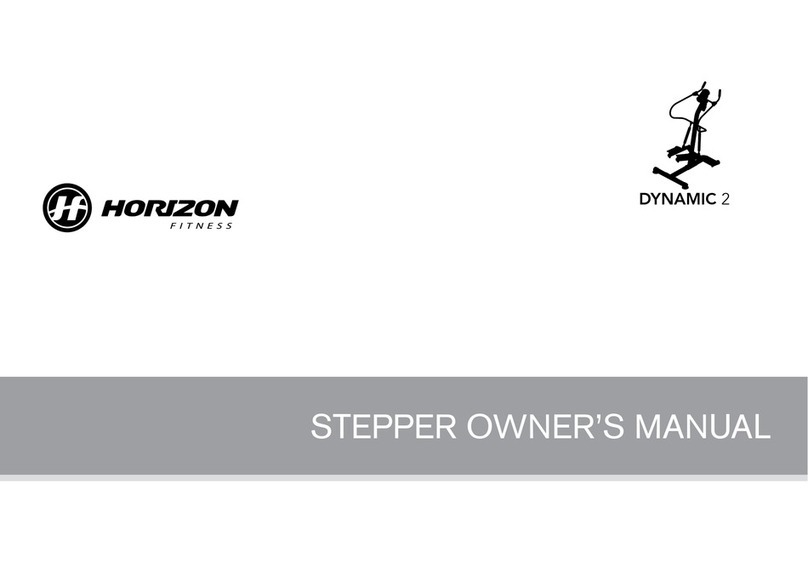 Horizon Fitness Dynamic 2 owner's manual