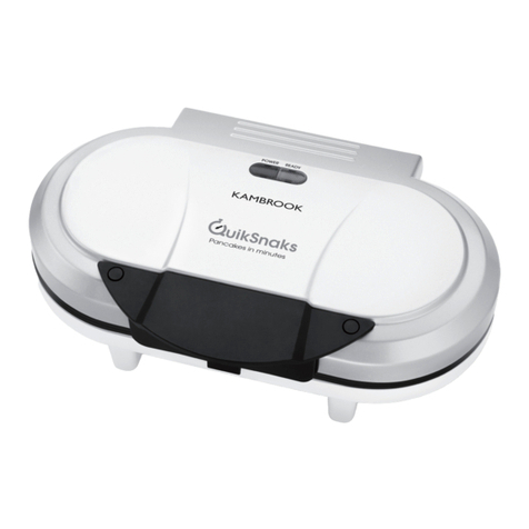 Kambrook QuikSnaks KSM1PA User manual