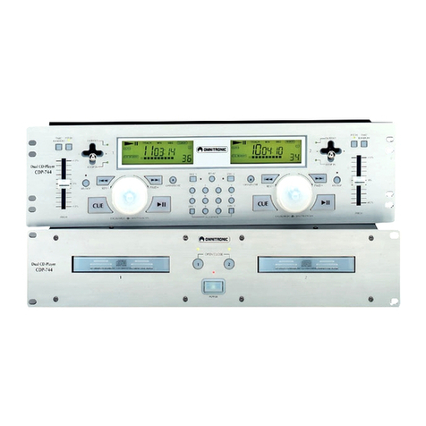 Omnitronic CDP-744 User manual