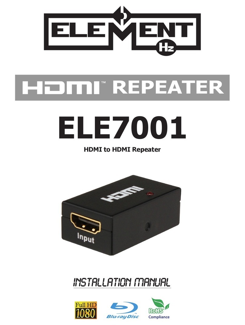 Element ELE7001 installation manual