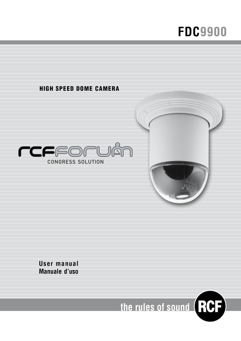 RCF FORUM FDC9900 User manual