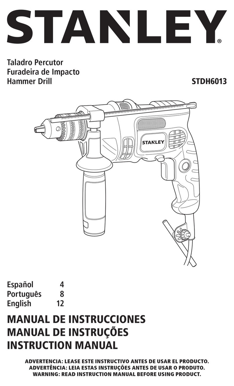Stanley STDH6013 User manual