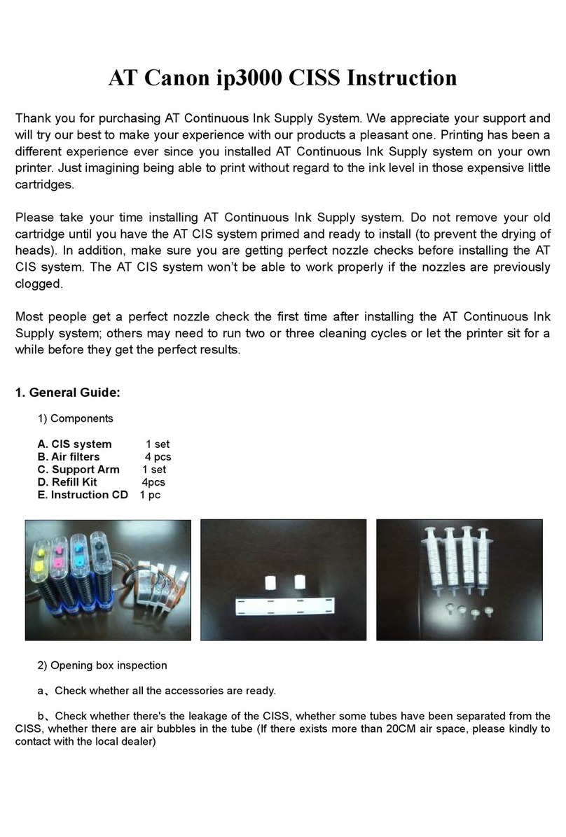 AT Continuous Ink Supply System Instruction