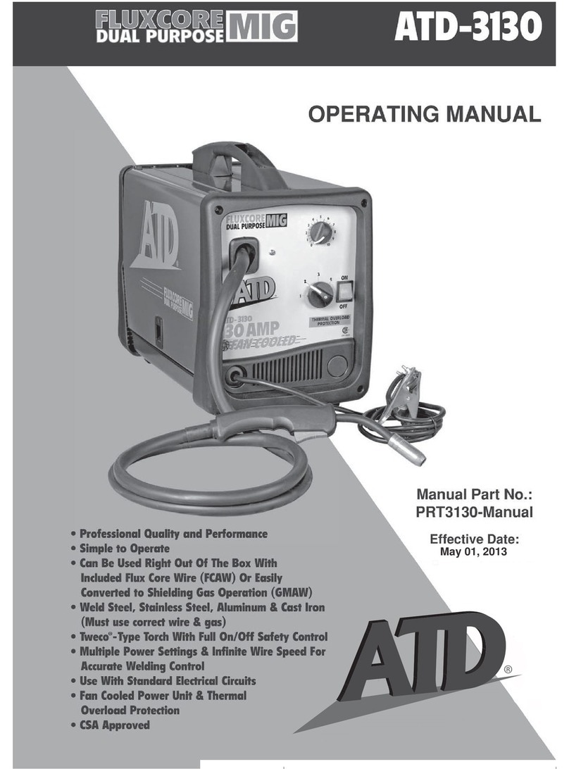 ATD Tools ATD-3130 operating manual ATD Tools ATD-3130 operating manual