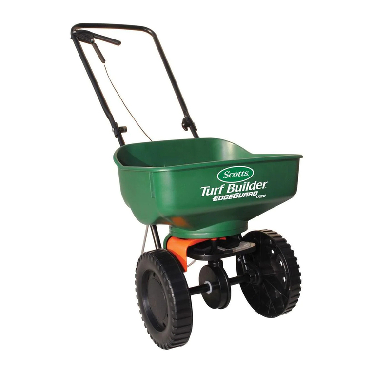 Scotts Turf Builder EdgeGuard MINI quick start guide