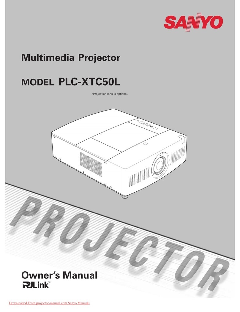 Sanyo PLC-XTC50L User manual