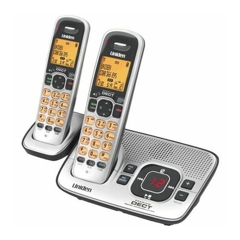 Uniden DECT 3035 User manual