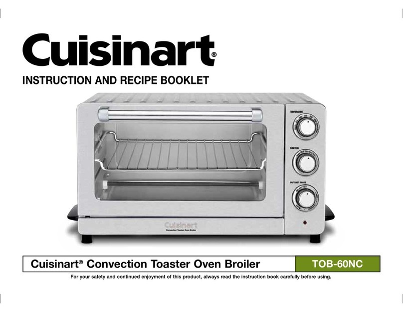 Cuisinart TOB-60NC Service manual