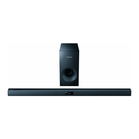 Samsung HW-H355 User manual Samsung HW-H355 User manual