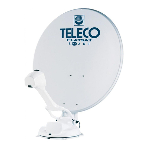 Teleco FlatSat Easy Smart 85 Assembly instructions