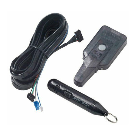 Audiovox ADDP1 Install & transmitter programming guide