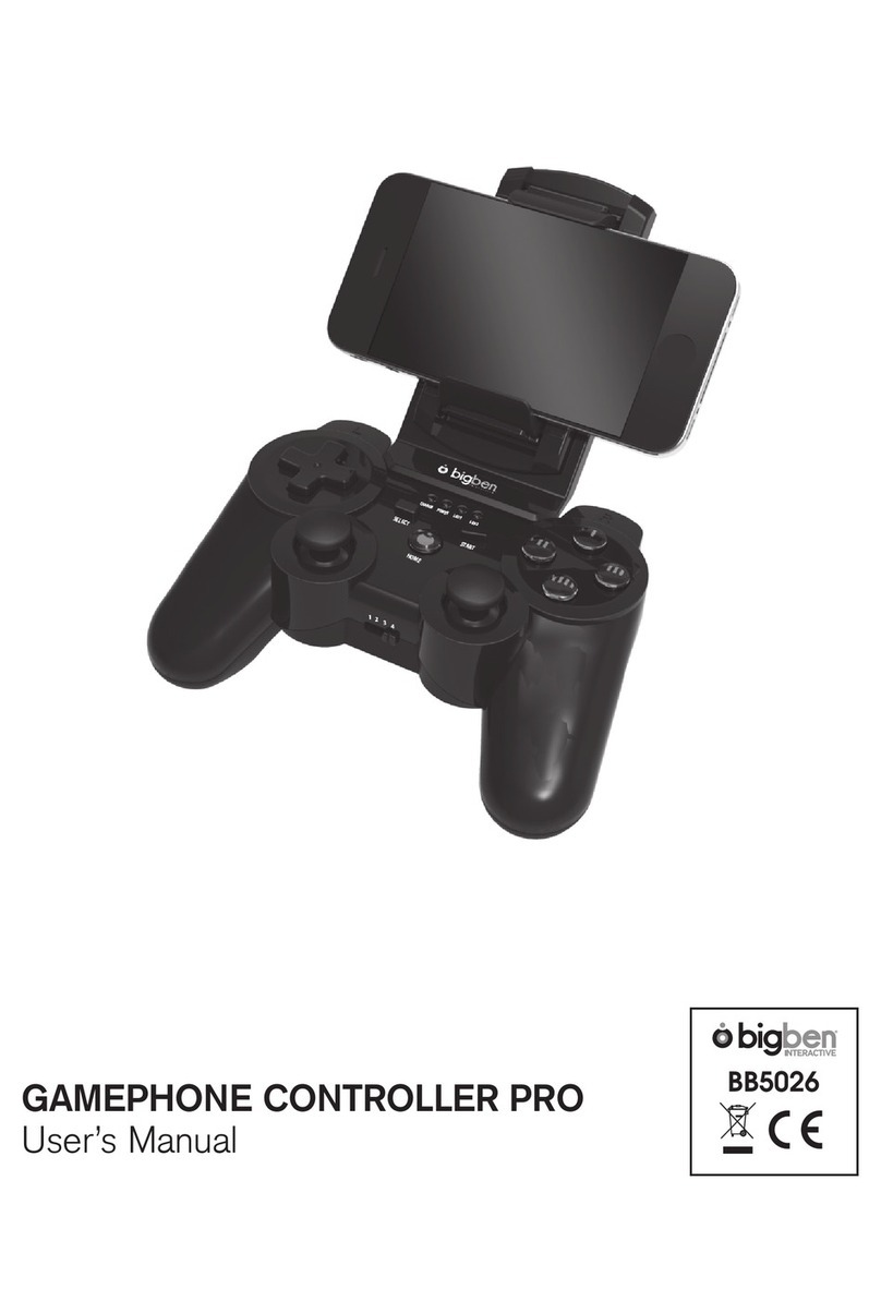 Bigben Gamephone controller PRO User manual