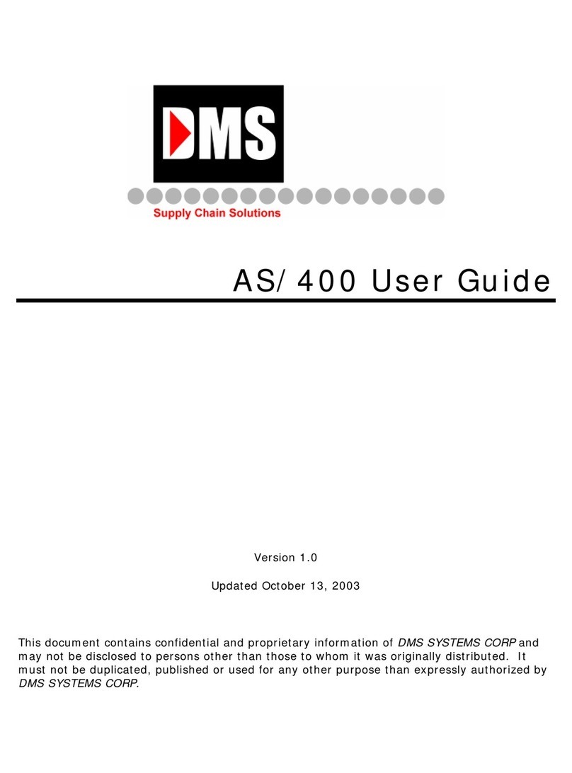 DMS AS/400 user guide