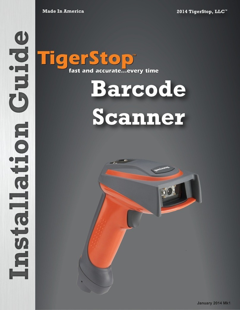 TigerStop Barcode scanner installation guide