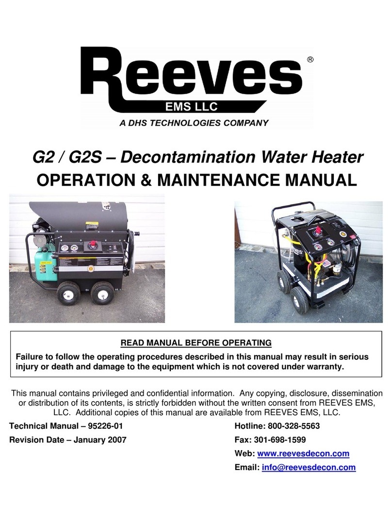 Reeves G2 series Operation & maintenance manual