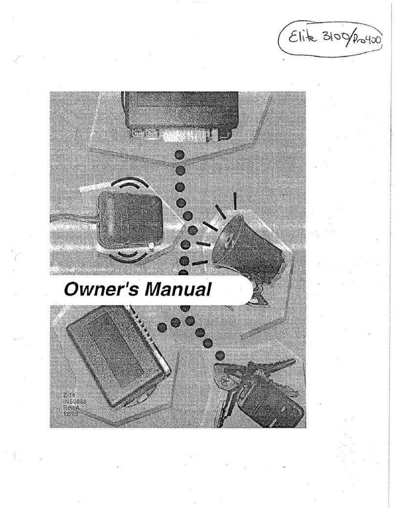 Code Alarm Car Alarm User manual