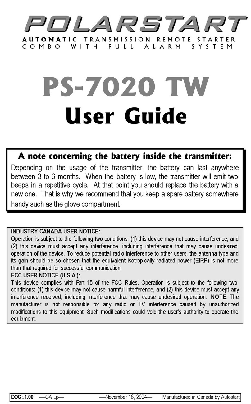 Polarstart PS-7020 TW user guide
