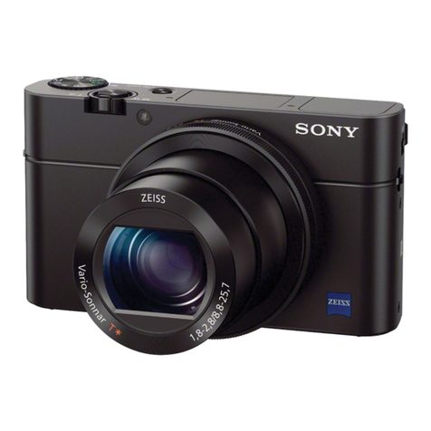 Sony DSC-RX100M3 Operating instructions