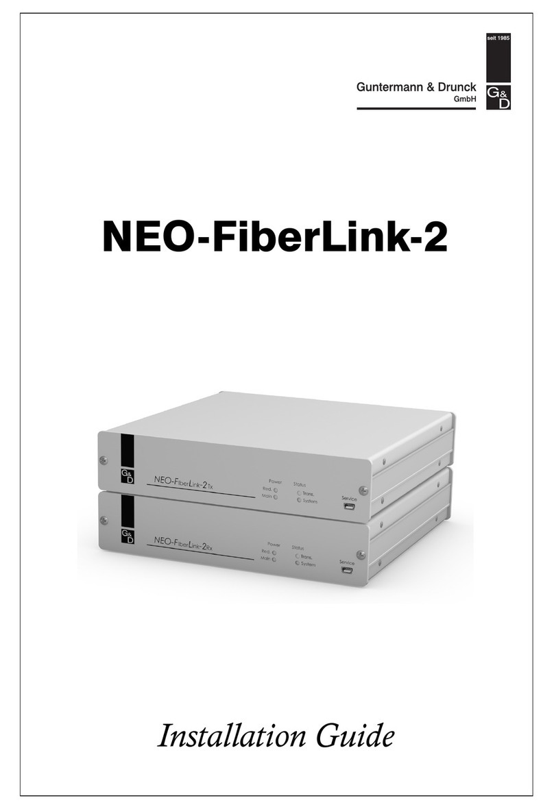 G&D NEO-FiberLink-2 installation guide