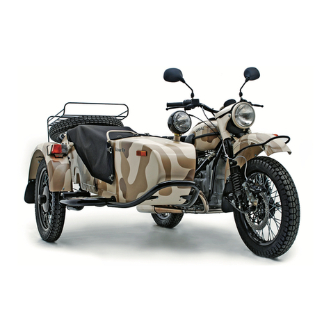 URAL Motorcycles 2012 All Models User manual