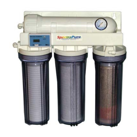 SpectraPure PROPLUS RO System Installation and operating manual