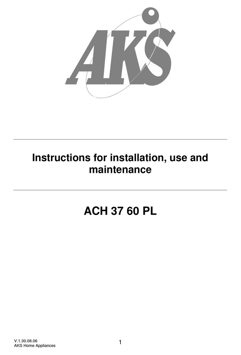 AKS ACH 37 60 PL Instructions for installation, use and maintenance AKS ACH 37 60 PL Instructions for installation, use and maintenance