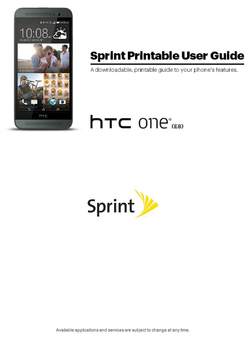 HTC One (E8) User manual
