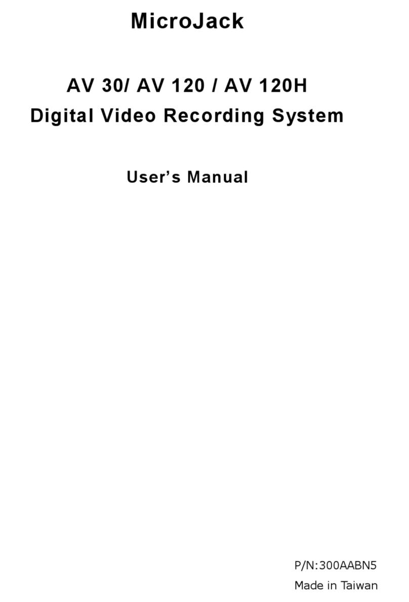 Microjack AV 120H user manual