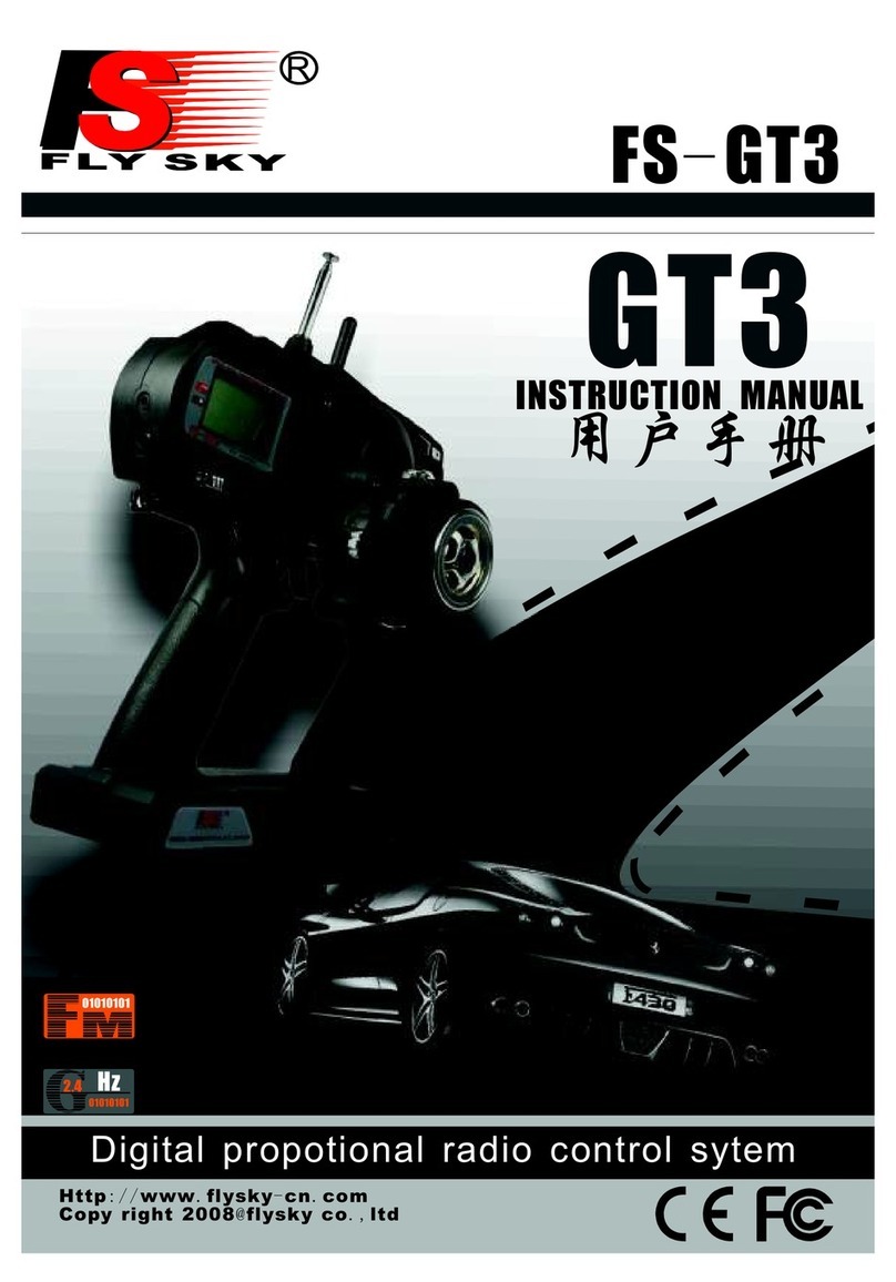 Fly Sky FS-GT3 instruction manual