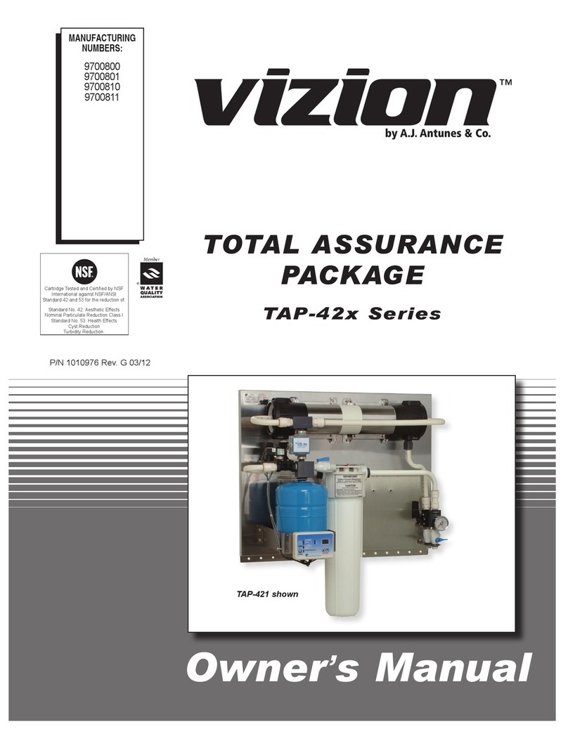 Vizion TAP-42x Series owner's manual