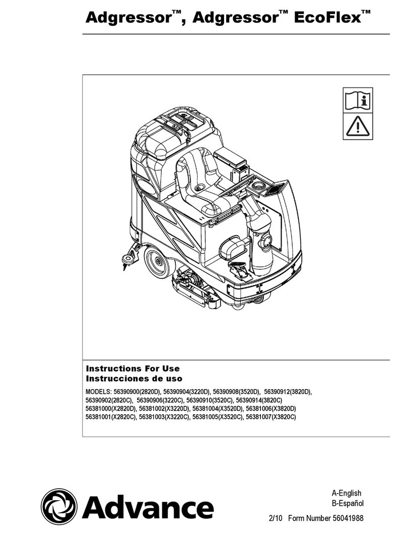 Advance acoustic Adgressor Series Instructions for use