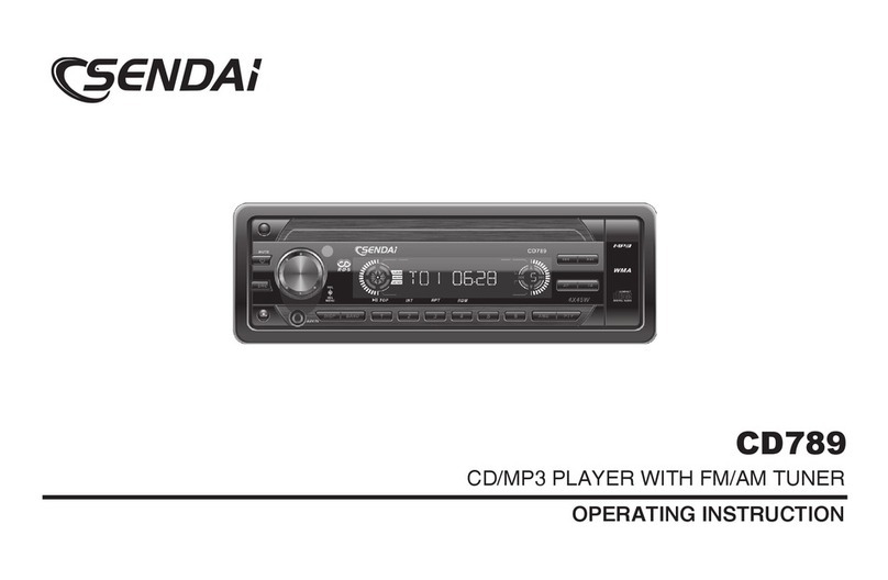 Sendai CD789 operating instructions