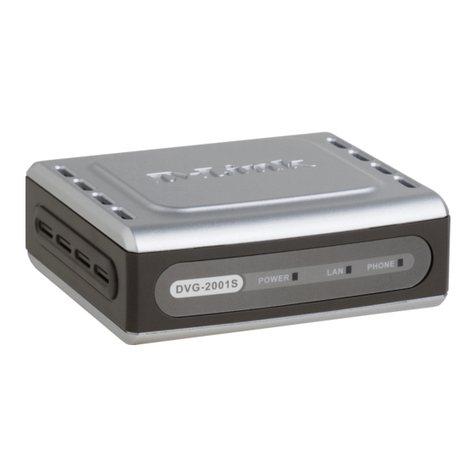 D-Link DVG-2001S User manual