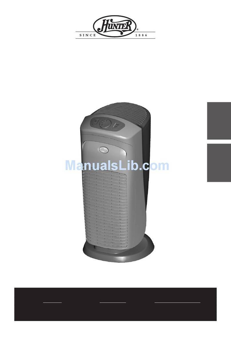Hunter 37710 HEPAtech Plus user guide