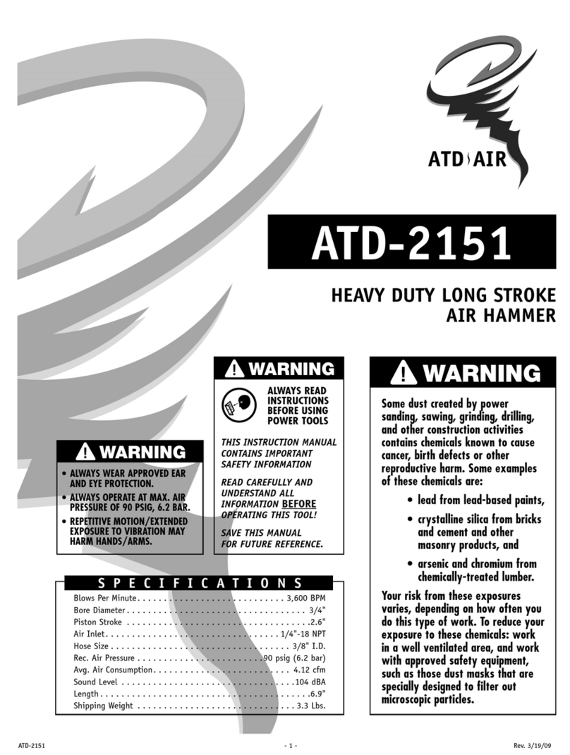 ATD Tools ATD-2151 instruction manual