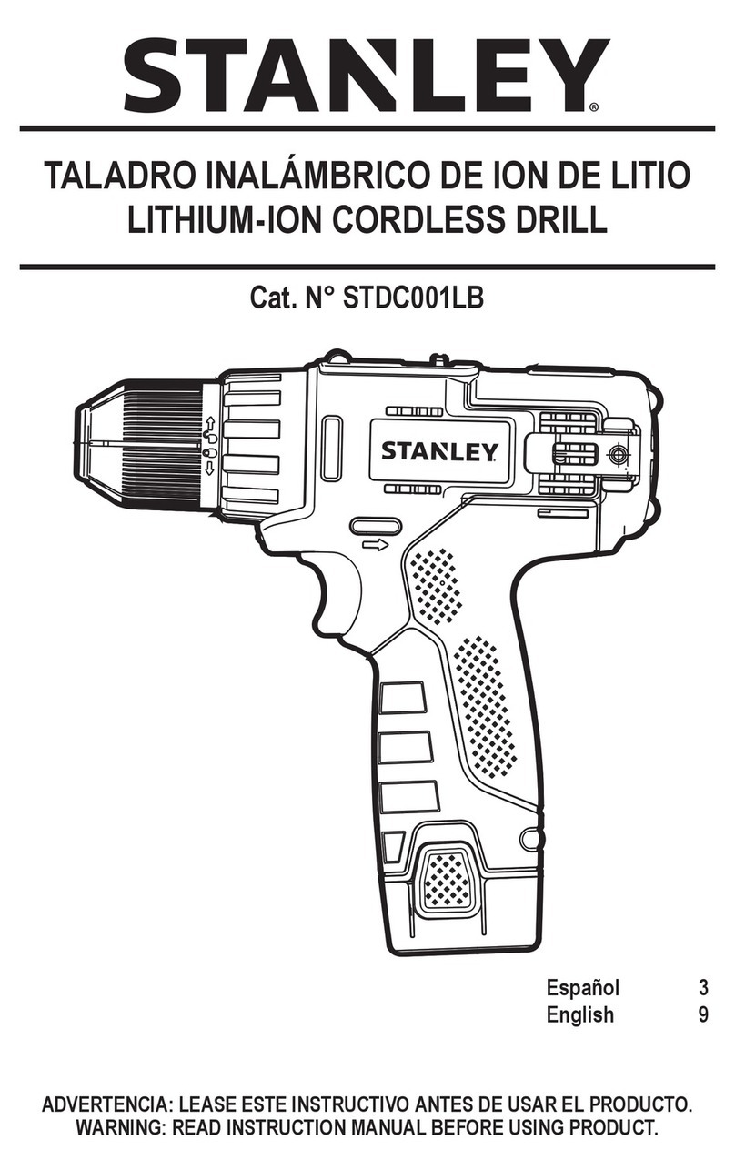Stanley STDC001LB User manual