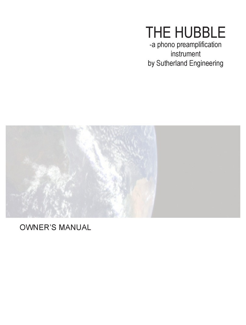 Sutherland Hubble User manual