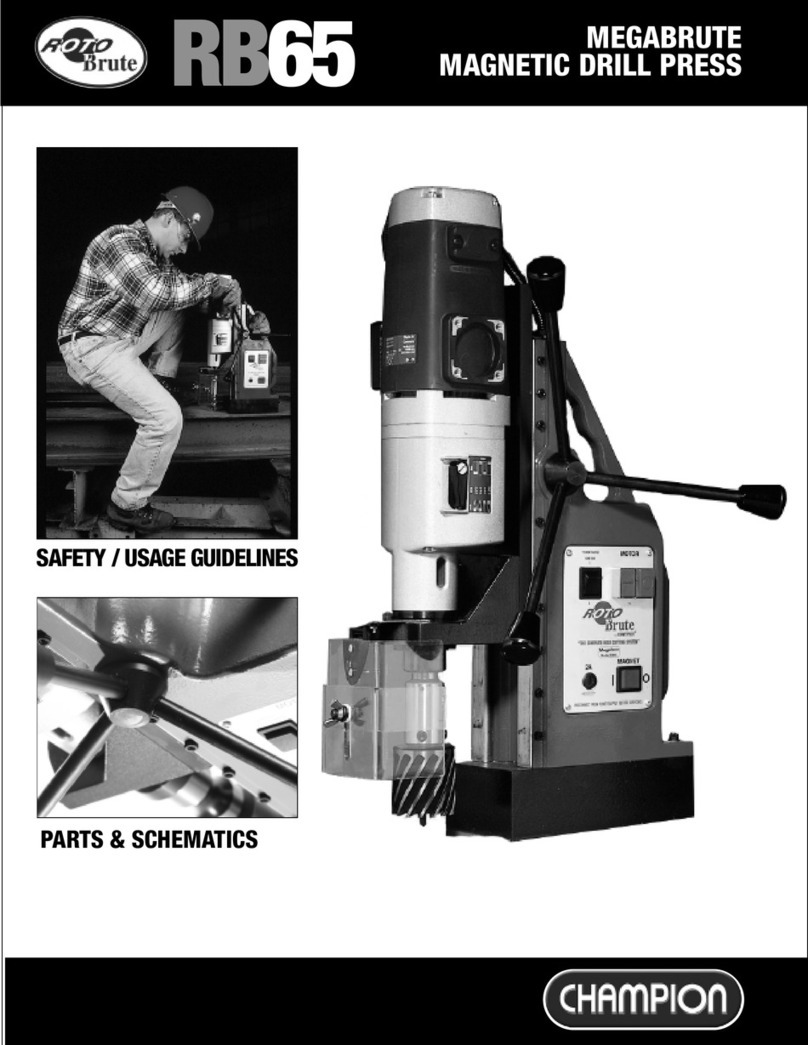 Roto Brute MEGABRUTE RB65 user manual