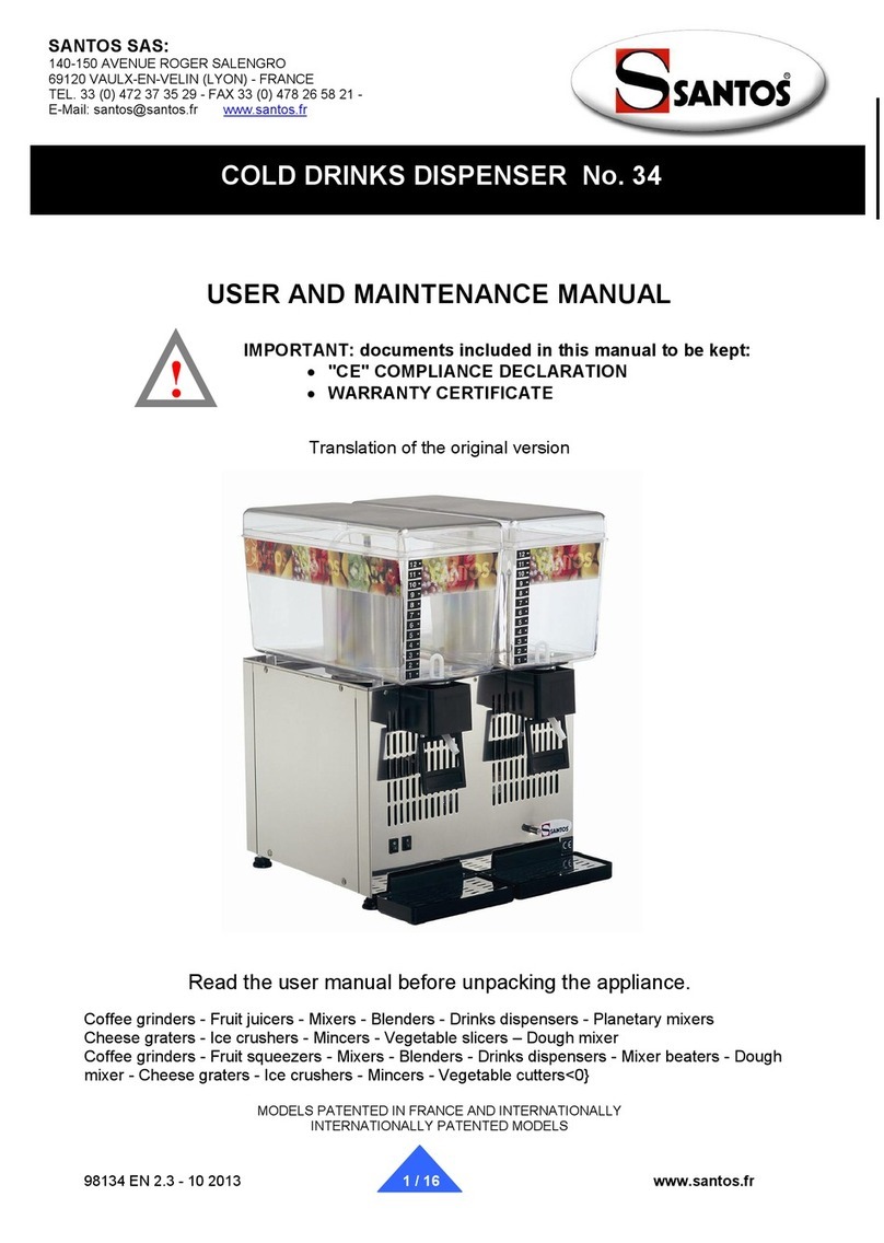 Santos 34 User and maintenance manual