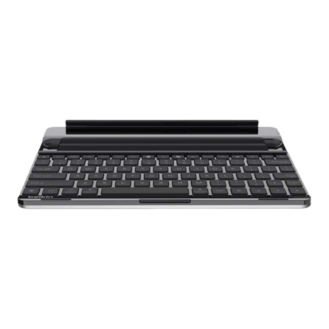 Belkin FastFit KEYBOARD COVER User manual