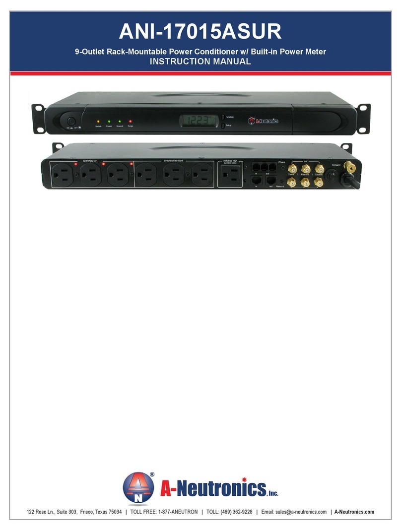 A-Neutronics ANI-17015ASUR instruction manual