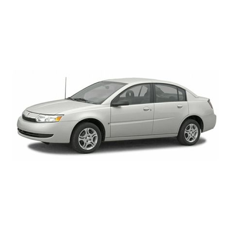 Saturn 2003 Ion Operating manual