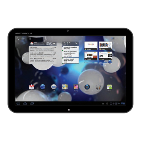Motorola XOOM WIFI User manual