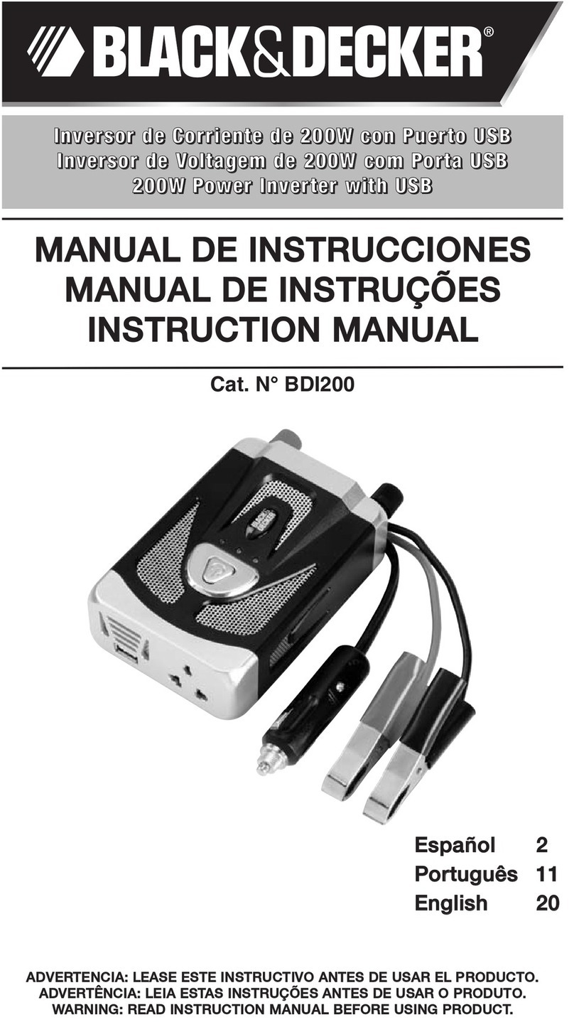 Black & Decker BDI200 User manual