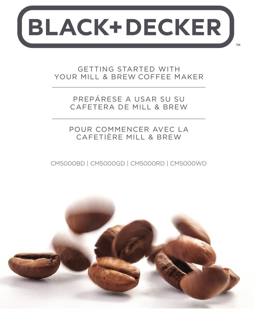 Black & Decker CM5000BD User manual