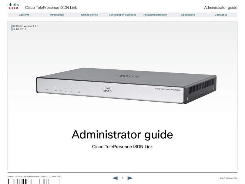 Cisco TelePresence Service manual Cisco TelePresence Service manual