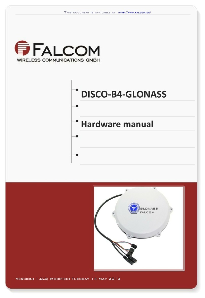 FALCOM DISCO-B4-GLONASS User manual
