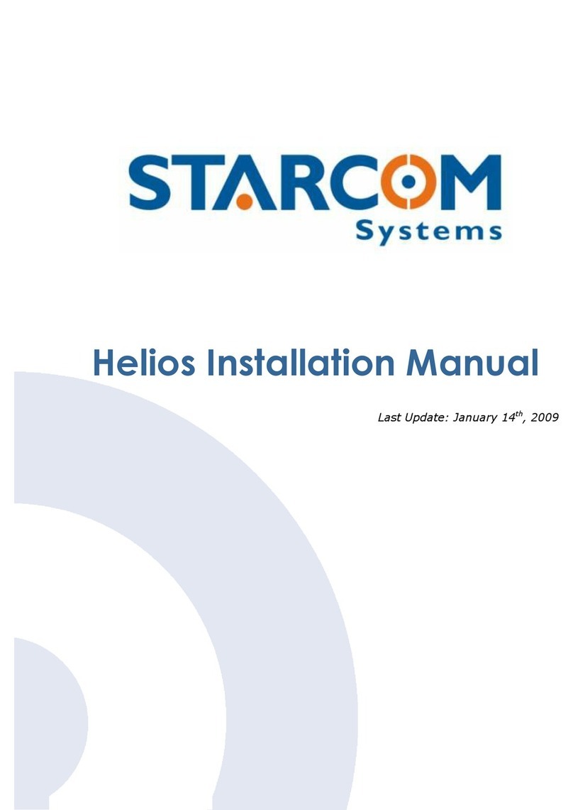 Starcom Systems Helios installation manual