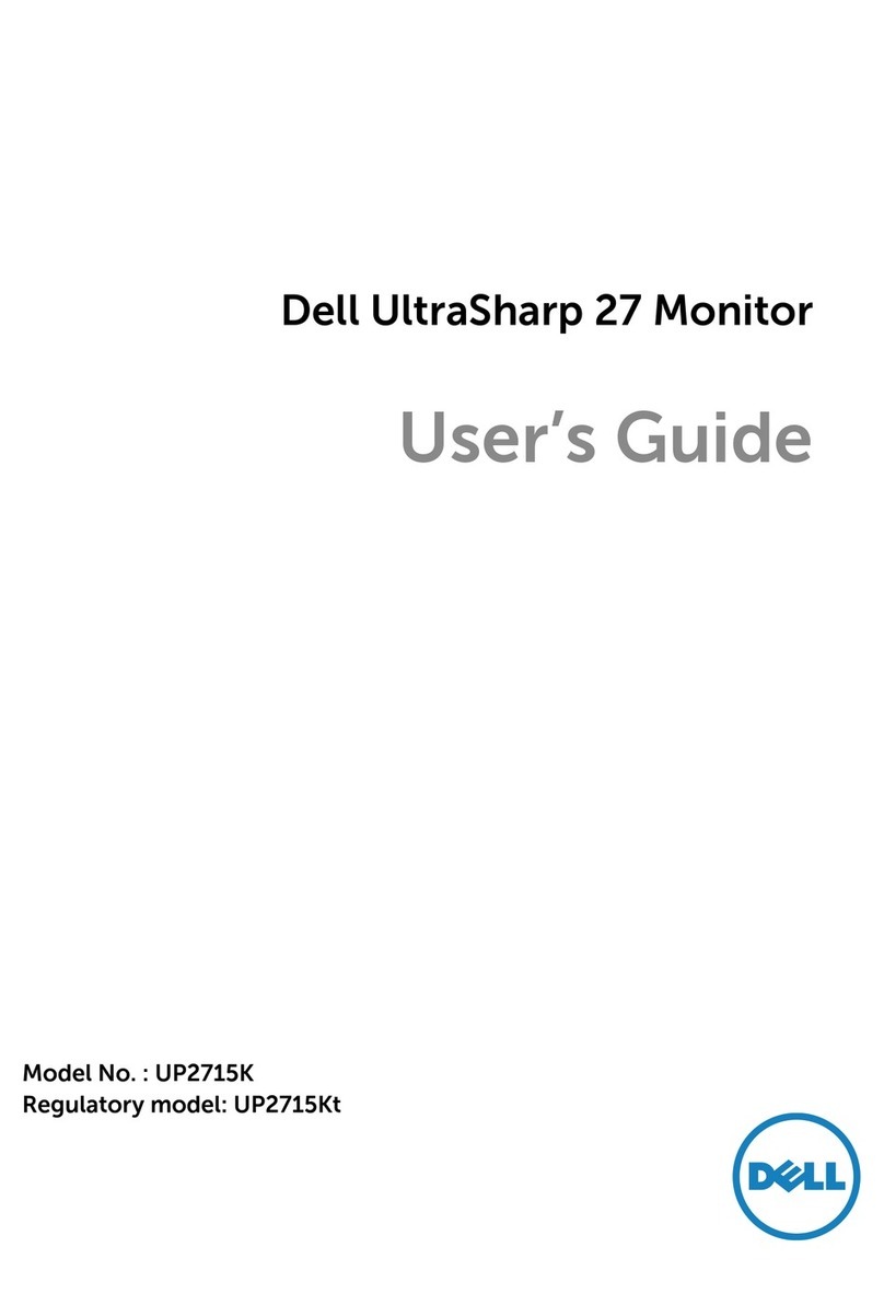 Dell UltraSharp 27 UP2715K User manual